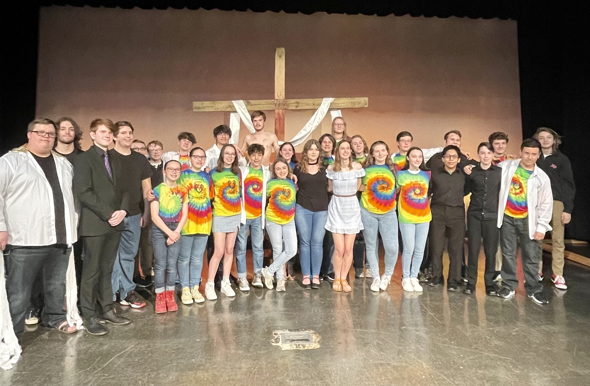 Cast and crew of Passion Play