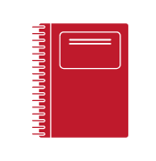 red handbook icon